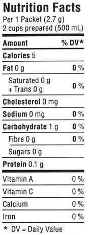 Crystal Light singles Strawberry Orange Banana Drink Mix 10x2.7g {Imported from Canada}