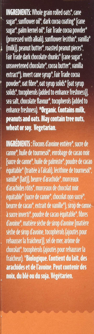 Nature's Path Organic Granola Bar - Love Crunch Chocolate Peanut Butter, 180g/6.3oz., {Imported from Canada}