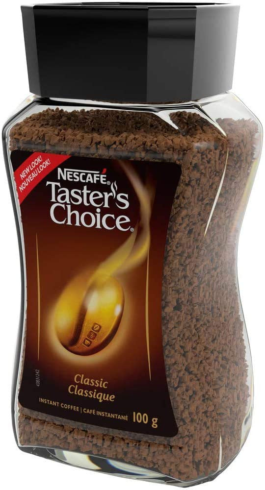 NESCAFE Taster's Choice Classic, Instant Coffee, 100g/Jar, (2pk) {Imported from Canada}