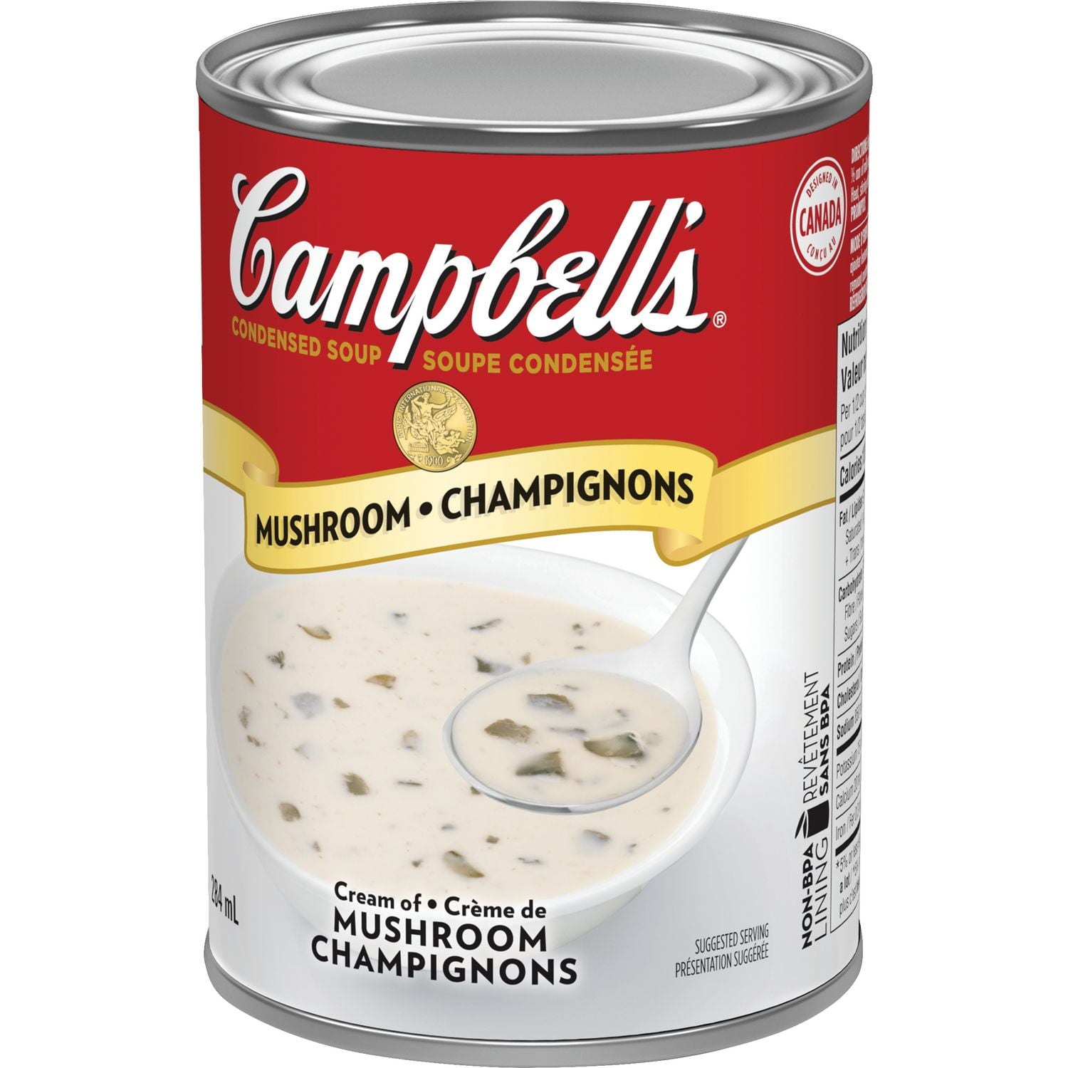Campbell's Cream of Mushroom Soup – 284 ml (9.6 oz)