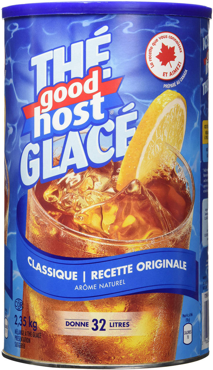 Good Host Iced Tea, Original, 2.35kg/5.2lbs. {Imported from Canada}