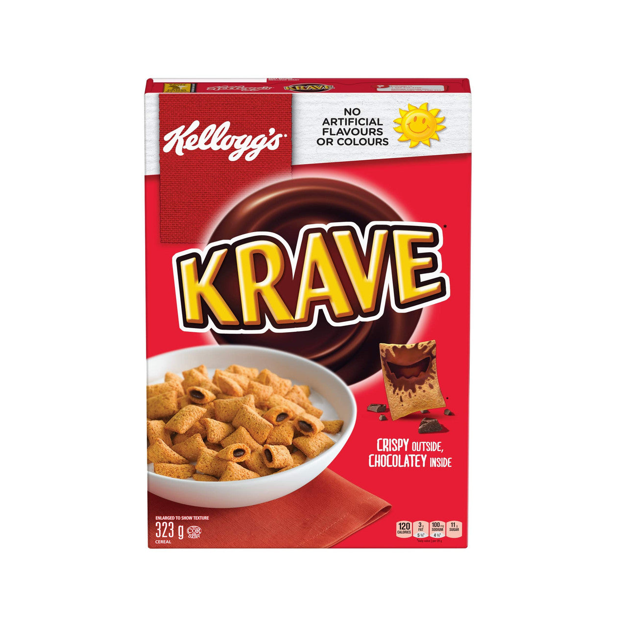 Kellogg's Krave Chocolatey Cereal 323g/11.39oz {Imported from Canada ...