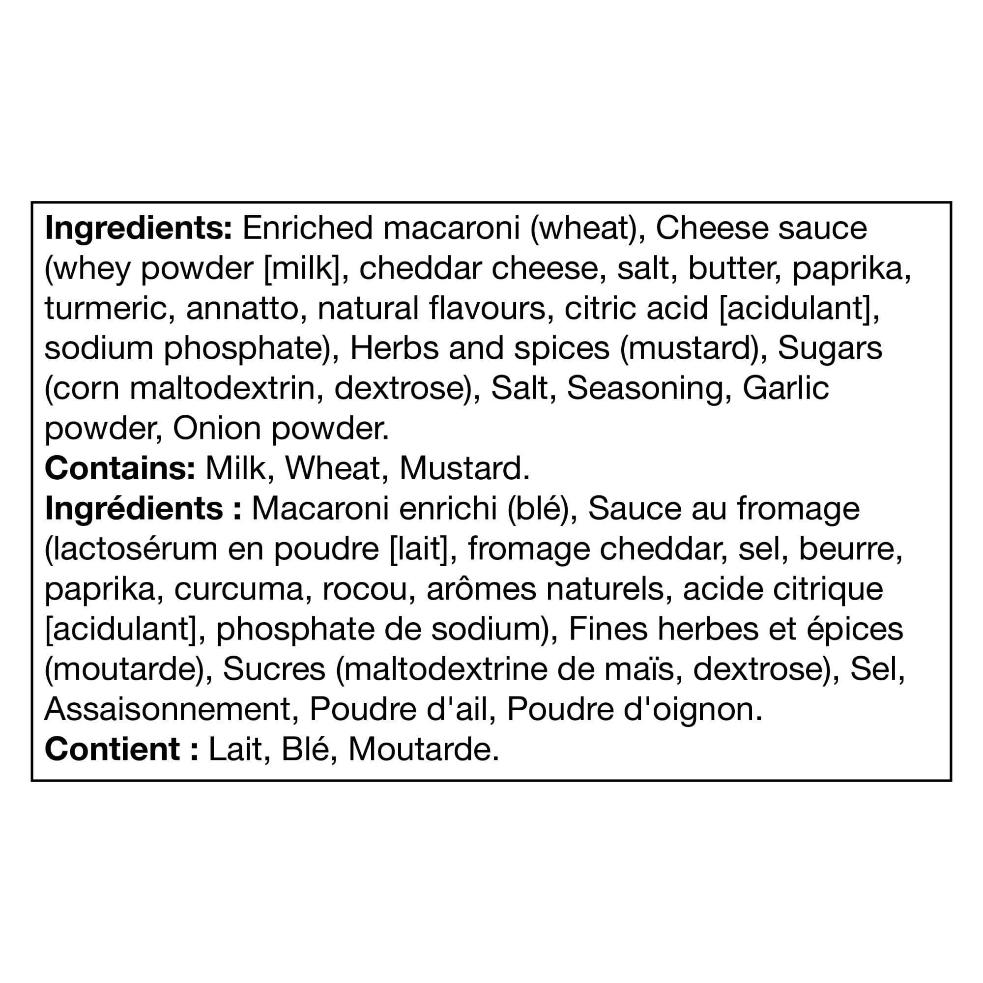 KD Kraft Dinner KFC Original Recipe Flavored Mac & Cheese Mix, 170g/6 oz.