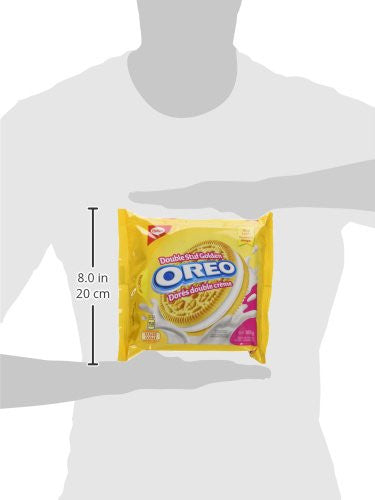 Oreo Golden Double Stuf Cookies, 303g/10.7 oz.,  {Imported from Canada}