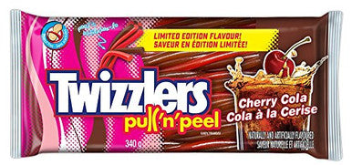 Twizzlers Pull 'N' Peel Cherry Cola Candy, 340g/12.0oz {Imported from Canada}