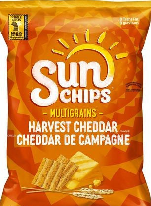 SunChips Harvest Cheddar Multigrain Snacks, 40g/1.4 oz, Bag {Imported from Canada}