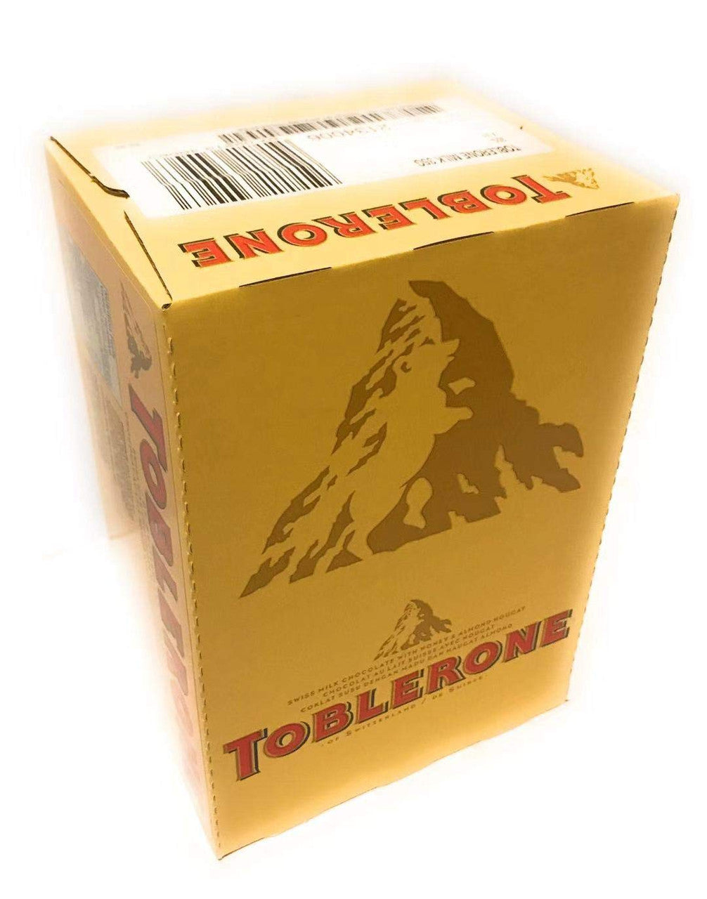 Toblerone Swiss Milk Chocolate - 24x35g (2 Boxes) {Imported from Canada}