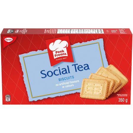 Christie Peek Freans Social Tea Cookies, 350g/12.3 oz {Imported from Canada}