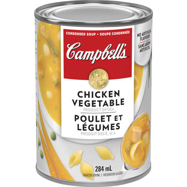 Campbell's Chicken Vegetable Soup, 284ml/9.6 oz., (Imported from Canada)