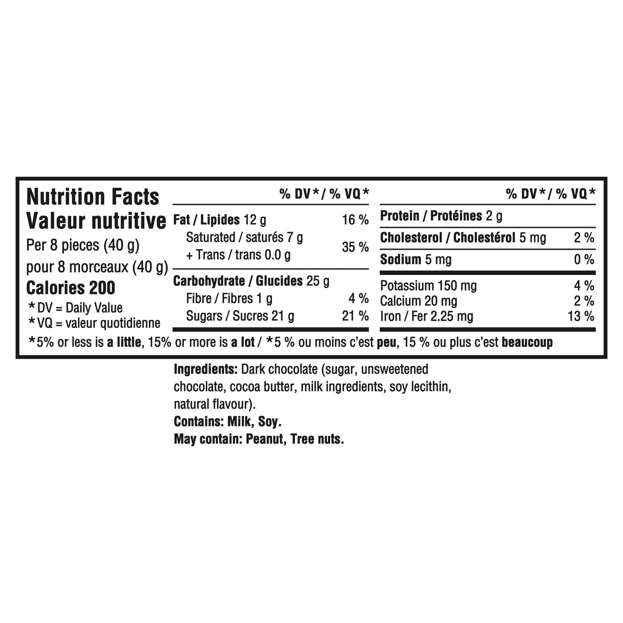 Cadbury Premium Dark Chocolate Bar, 90g/3.2 oz