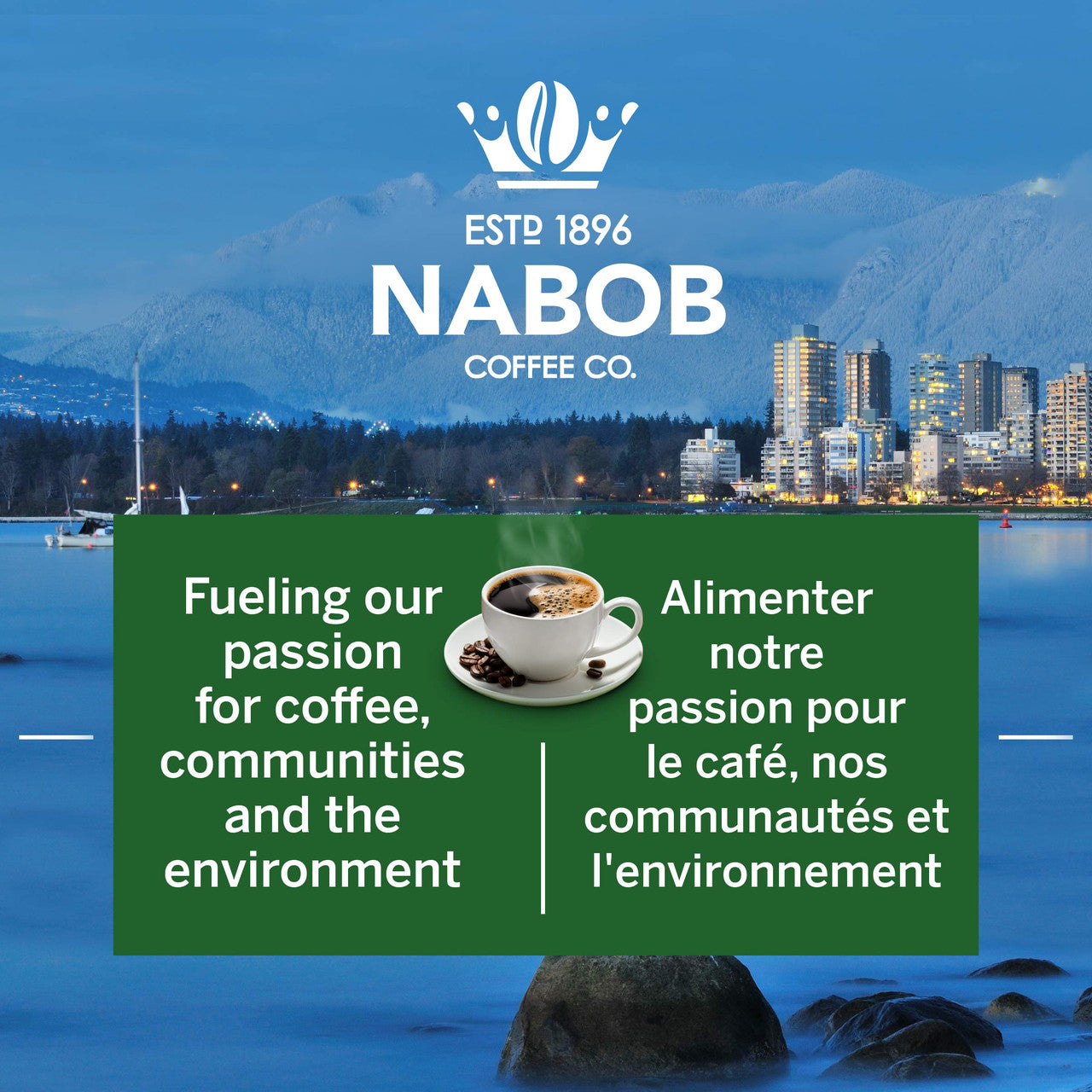Nabob Summit 100% Colombian Ground Coffee, 300g/10.6 oz. (Pack of 6) {Imported from Canada}