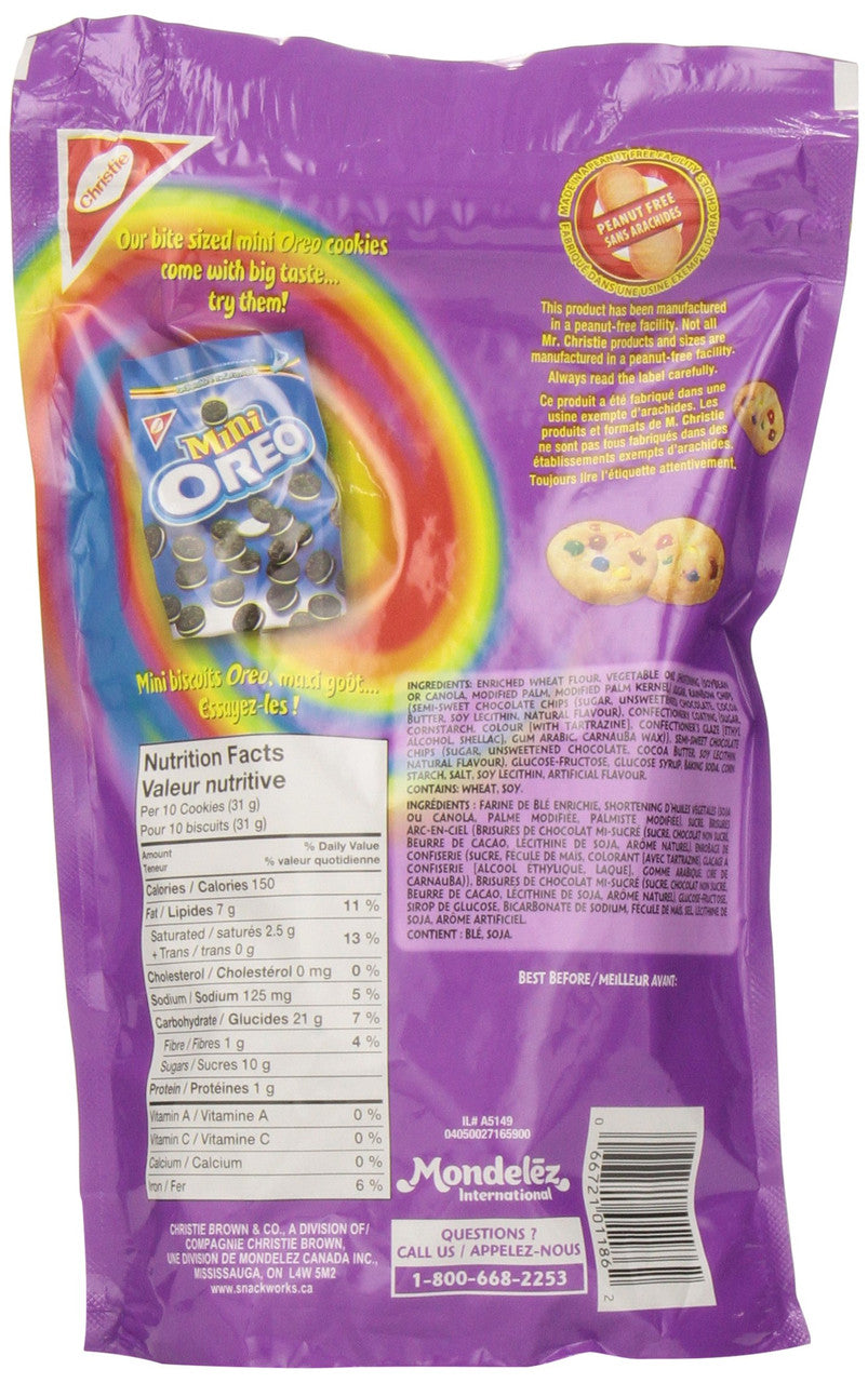 Chips Ahoy! Mini Rainbow 225g/7.93oz (Pack of 2) {Imported from Canada}