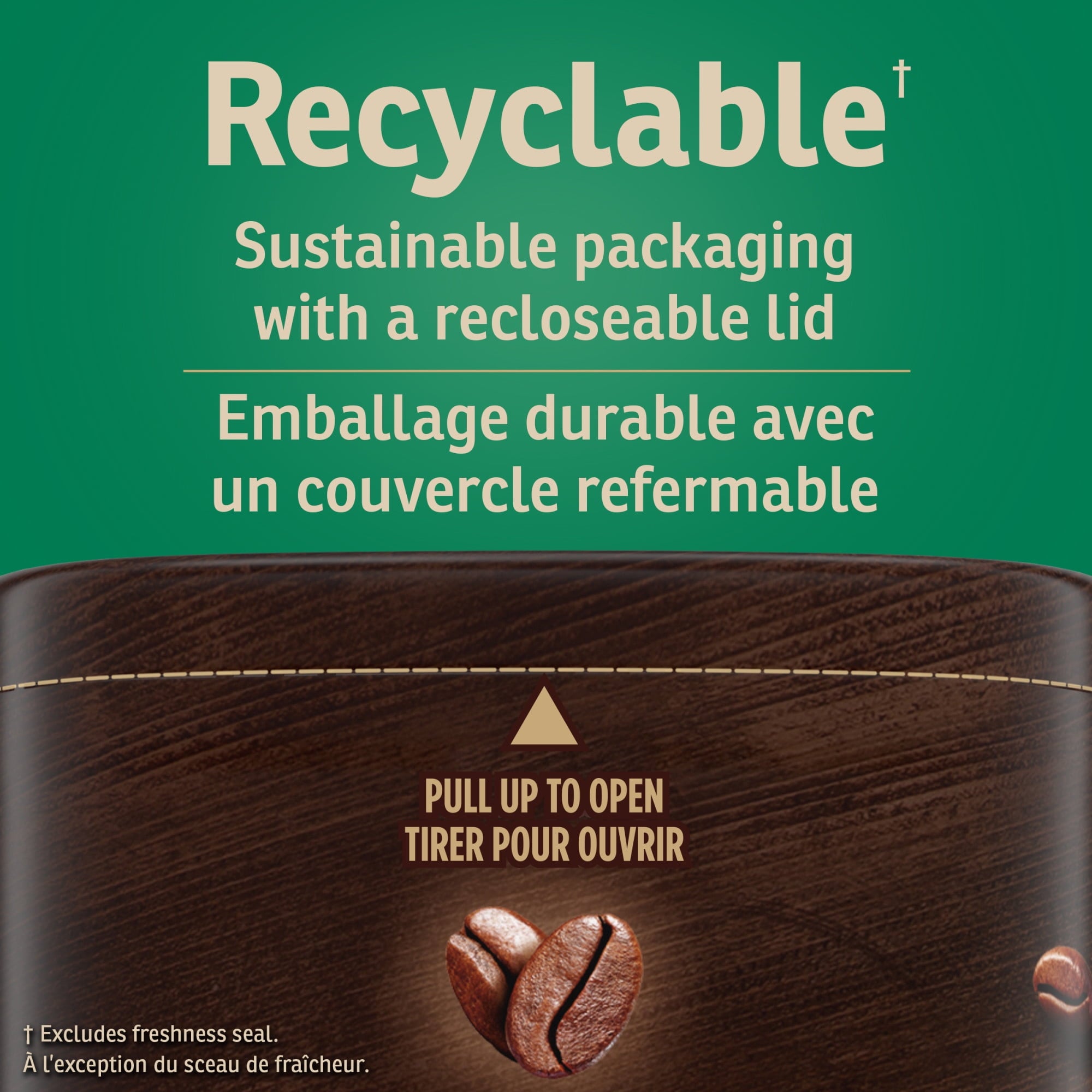 Kraft Cafe Barista Dark Roasted Ground Coffee, 875g/30.6 oz