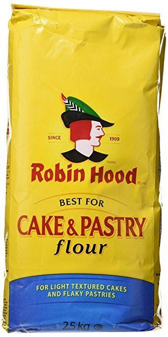 Robin Hood Best for Cake & Pastry Flour 2.5kgs/5.51lbs {Imported from Canada}