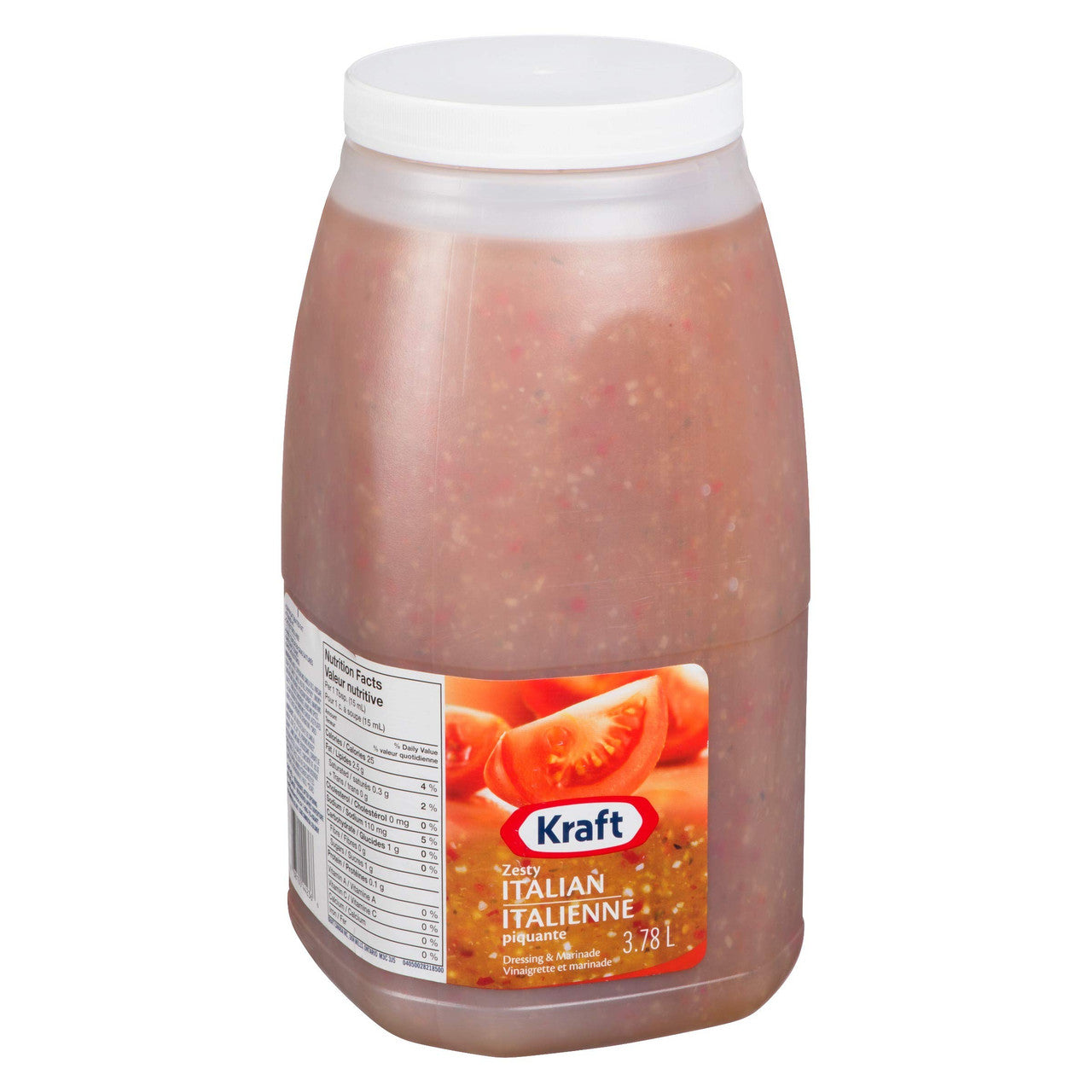 Kraft Zesty Italian Dressing, 3.78L/ 1 Gallon, {Imported from Canada}