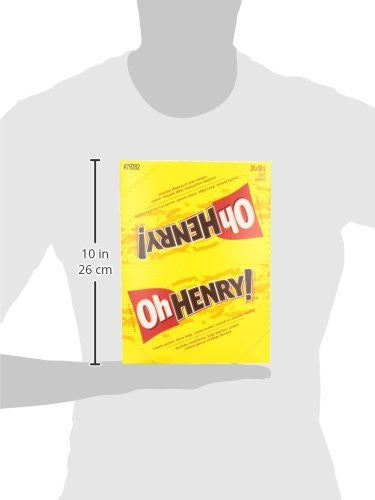 OH HENRY! Chocolatey Candy Bars, 24 Count {Imported from Canada}