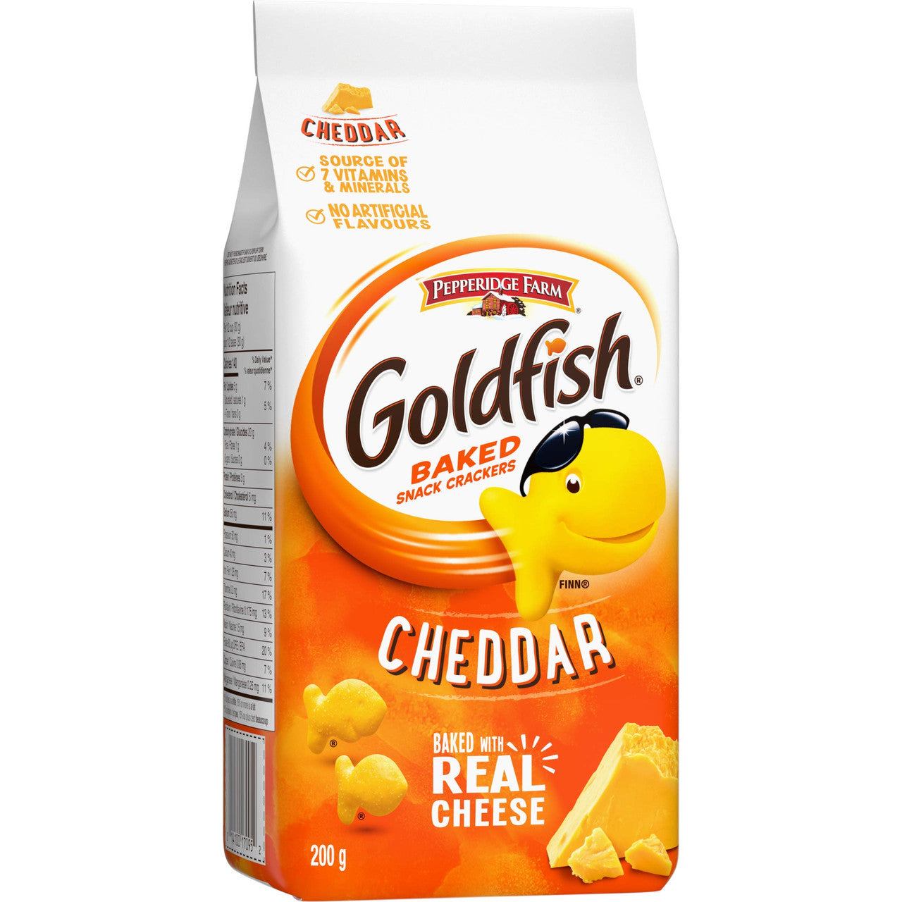 Pepperidge Farm Goldfish Cheddar Crackers, 200g/7oz, {Imported from Canada}