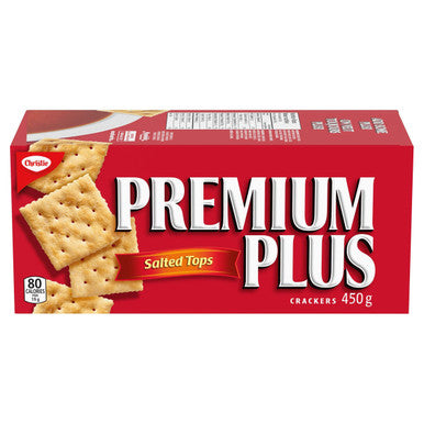 Christie Premium Plus Salted Crackers, 450g/15.9oz,(Imported from Canada)