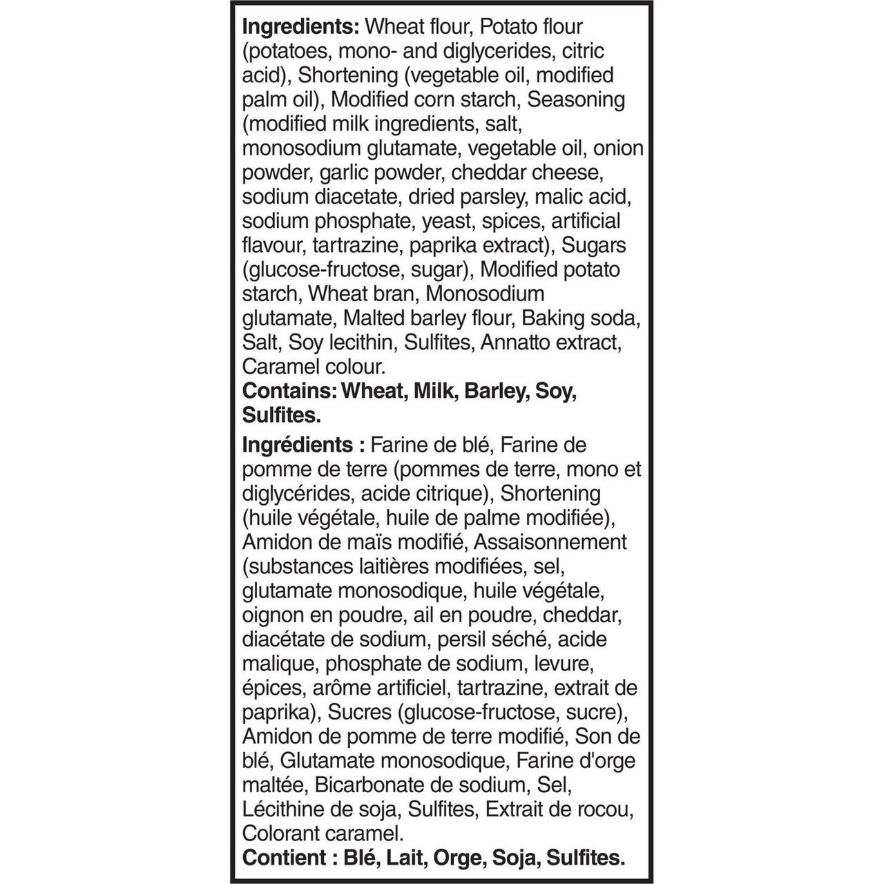 Christie Crispers, Ranch Crackers, 145g/5.1 Ounce, Bag, {Imported from Canada}