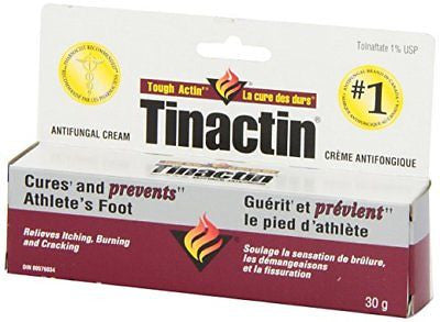 Tinactin Antifungal Cream, 30g/1.1 oz.,  {Imported from Canada}