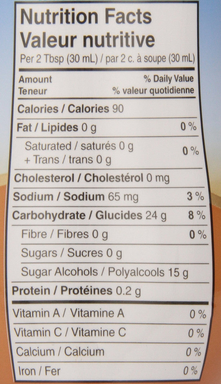 Smucker's Sundae Syrup No Sugar Added Caramel Flavoured 428mL/14.5 fl oz {Imported from Canada}