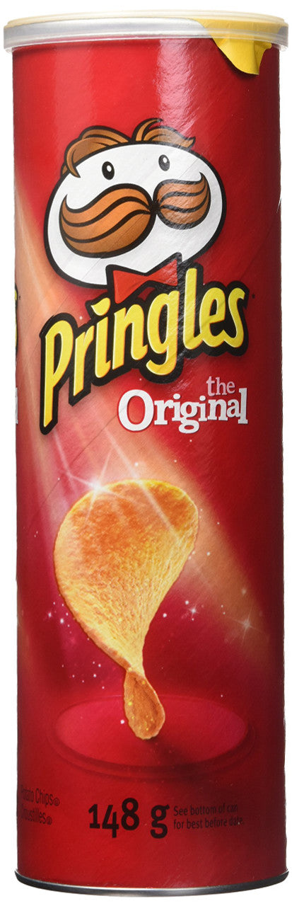 Pringles The Original Potato Chips, 148g/5.2 oz., {Imported from Canada}