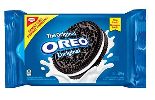 Oreo Original Sandwich - Cookies, 500g/17.6oz, (Imported from Canada)