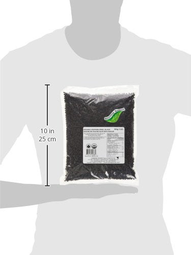 Splendor Garden Organic Peppercorn Black, 454g/16oz{Imported from Canada}
