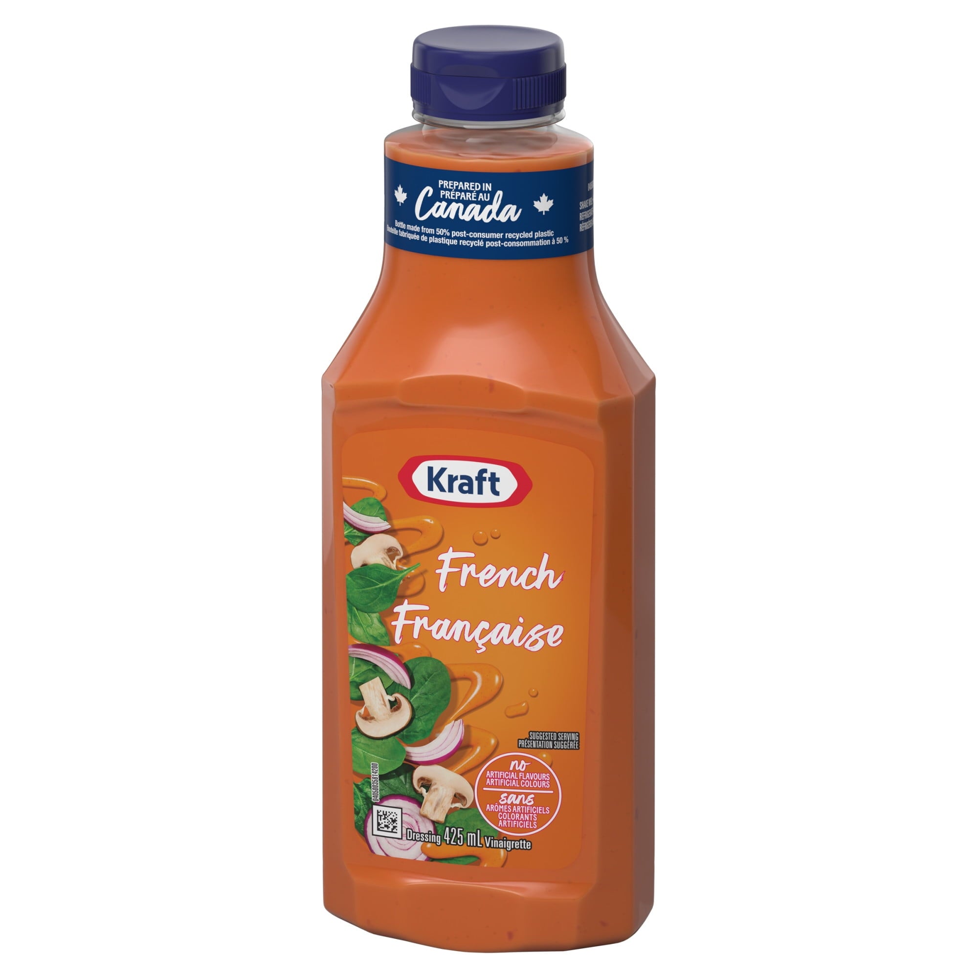 Kraft French Dressing 425ml/14.4 oz., Bottle, front of bottle