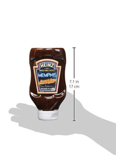 HEINZ BBQ Sauce, Sweet and Spicy Memphis, 475ml, {Imported from Canada}