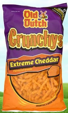 Old Dutch Crunchys, Extreme Cheddar, 280g/9.87oz {Imported from Canada}