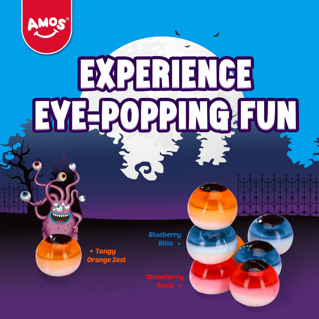 Experience eye-popping fun label