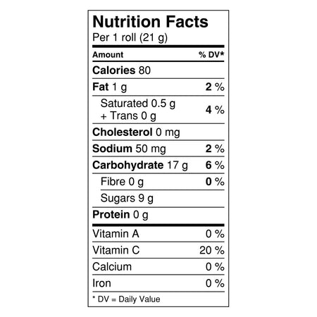 Betty Crocker, Gluten Free, Fruit by The Foot, Starburst All Pink, 6 Count, 128g/4.5oz,(Box) (Imported from Canada)