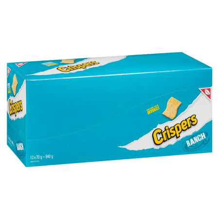 Crispers Christie Ranch, 70g/2.46 Ounces 12 Pack {Imported from Canada}