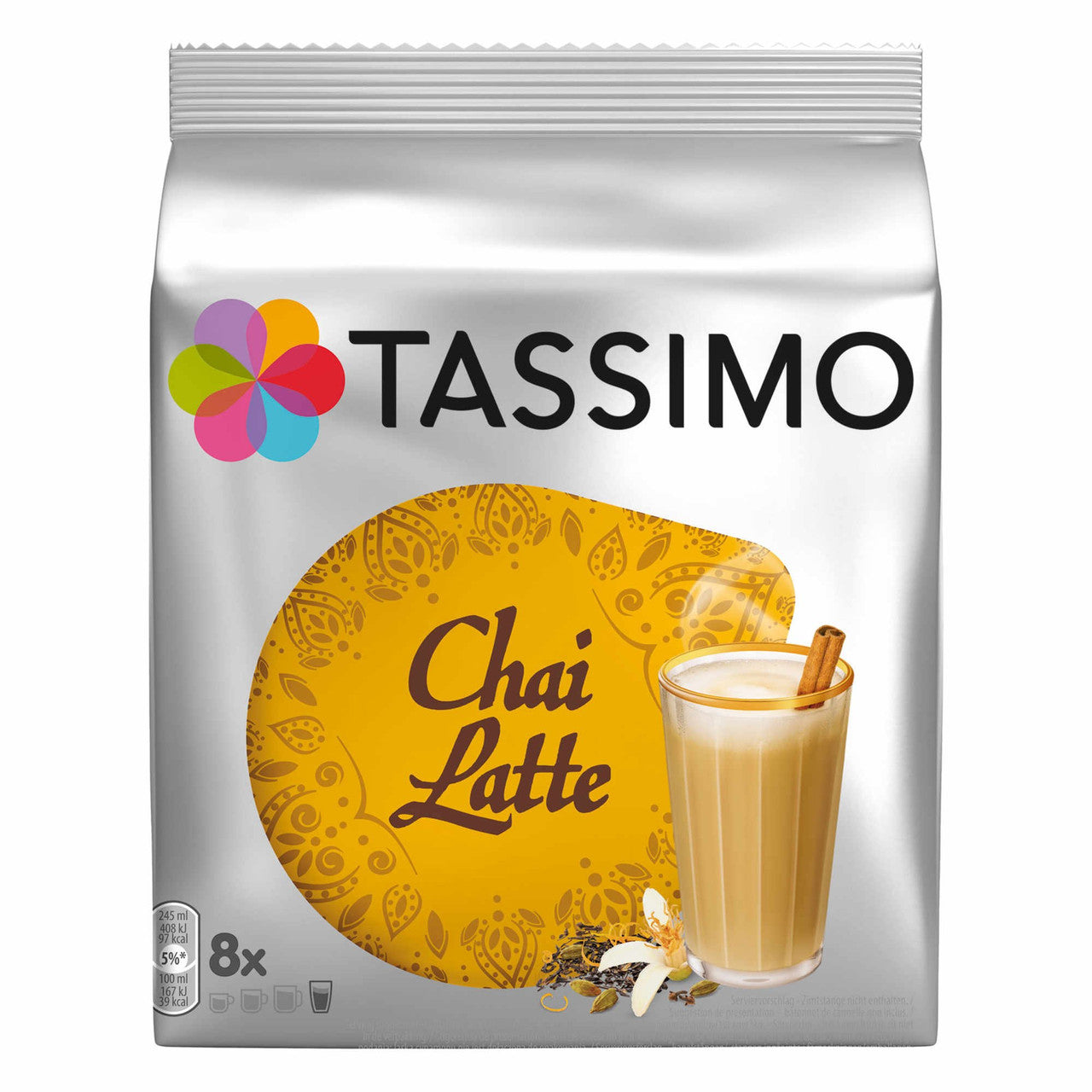 Tassimo Chai Latte, 180g/6.3 oz., 8ct, {Imported from Canada}