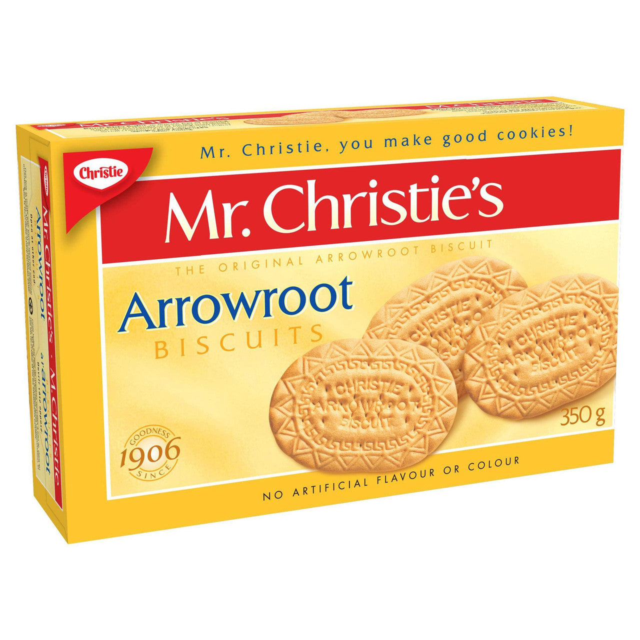 Mr Christie's The Original Arrowroot Biscuits Cookie 350g/12.35oz Canadian