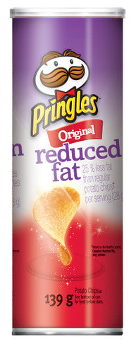 Pringles Reduced Fat Original Chips, 139g/4.9oz., {Imported from Canada}