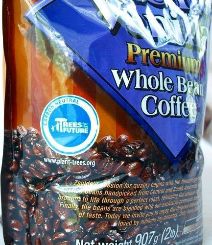 Zavida Hazelnut Vanilla Whole Bean Coffee, 907g/32 oz., {Imported from Canada}