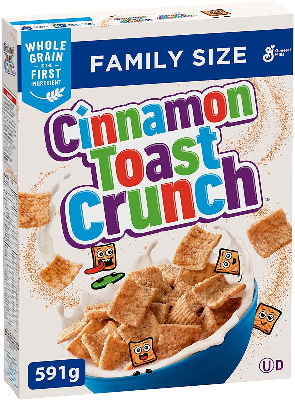 Cinnamon Toast Crunch, Family Size, 591g/20.8oz., {Imported from Canada ...