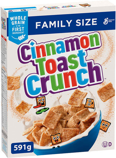 Cinnamon Toast Crunch, Family Size, 591g/20.8oz., {Imported from Canada}