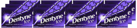 Dentyne Ice Midnight Mint Chewing Gum, 12 Count, 144 pieces (Total) {Imported from Canada}