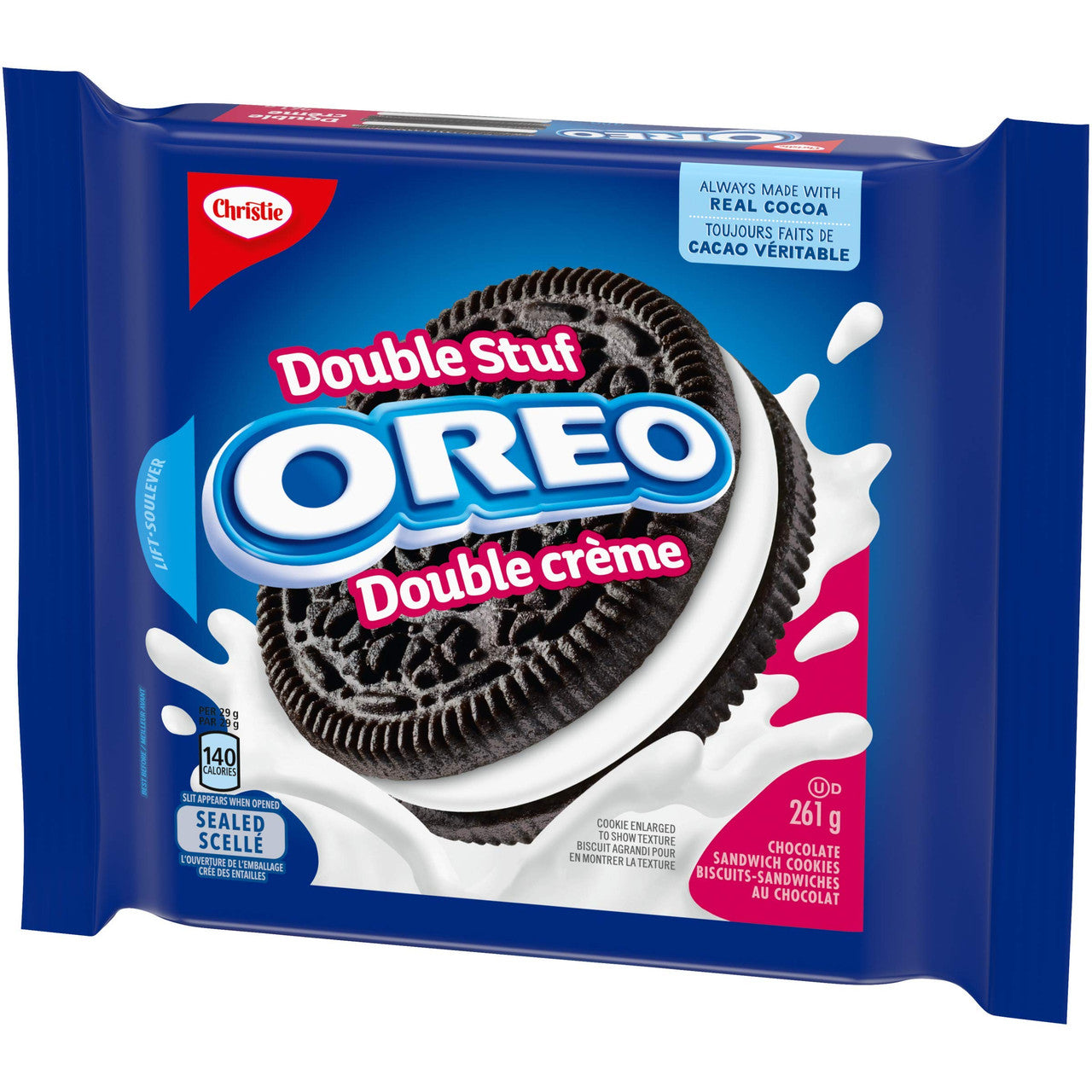 Oreo Double Stuf Sandwich Cookies, 261g/9.2oz. (Imported from Canada)