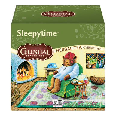 Celestial Seasonings Herbal Tea, Sleepytime, 40 Count Box {Imported from Canada}