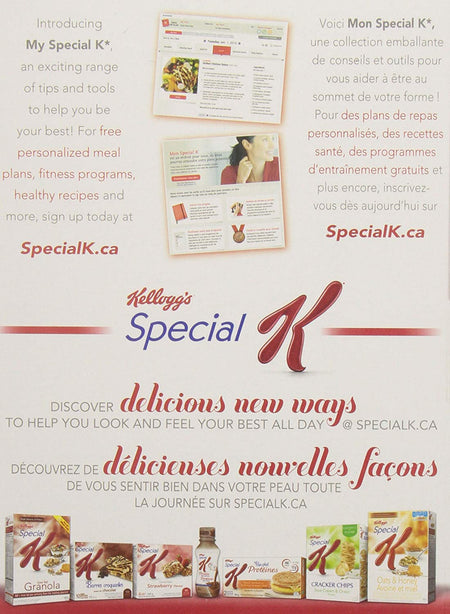 Kellogg's, Special K, Red Berries Cereal, Jumbo, 320g/11.3oz., {Imported from Canada}