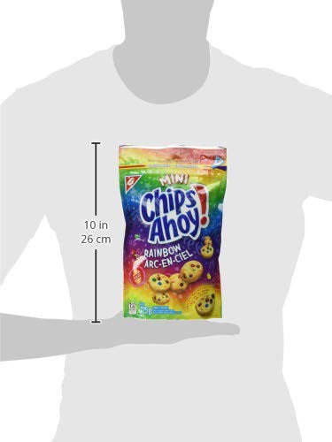 Chips Ahoy! Mini Rainbow Chocolate Chip Cookies, 225g/7.9oz, (Imported from Canada)