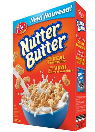 Post Nutter Butter Cereal 311g/11oz. (Imported from Canada)