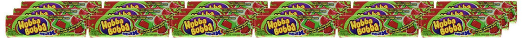 Hubba Bubba Max, Strawberry-Watermelon 18ct  {Imported from Canada}