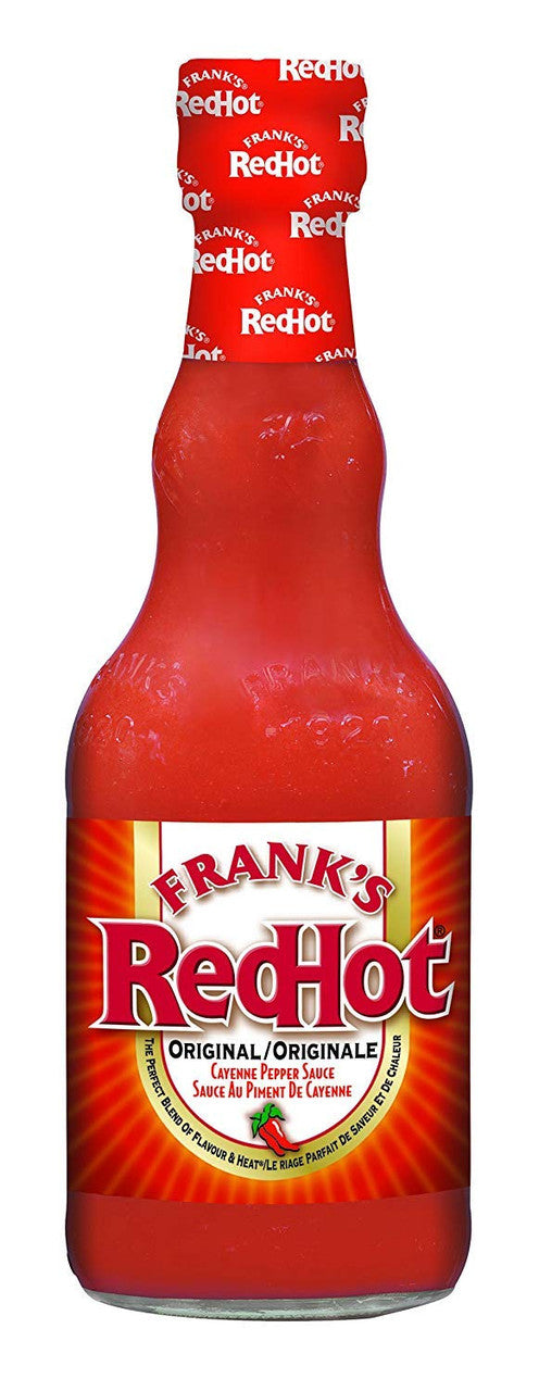 Frank's RedHot, Hot Sauce, Original, 354ml/12 fl.,oz {Imported from Canada}