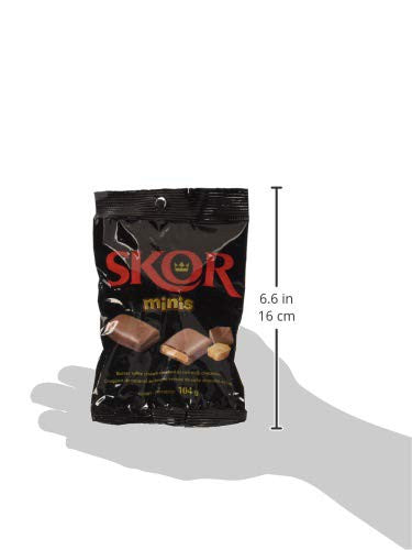 Skor Minis Bars Peg Bag 104g/3.66oz (Imported from Canada)