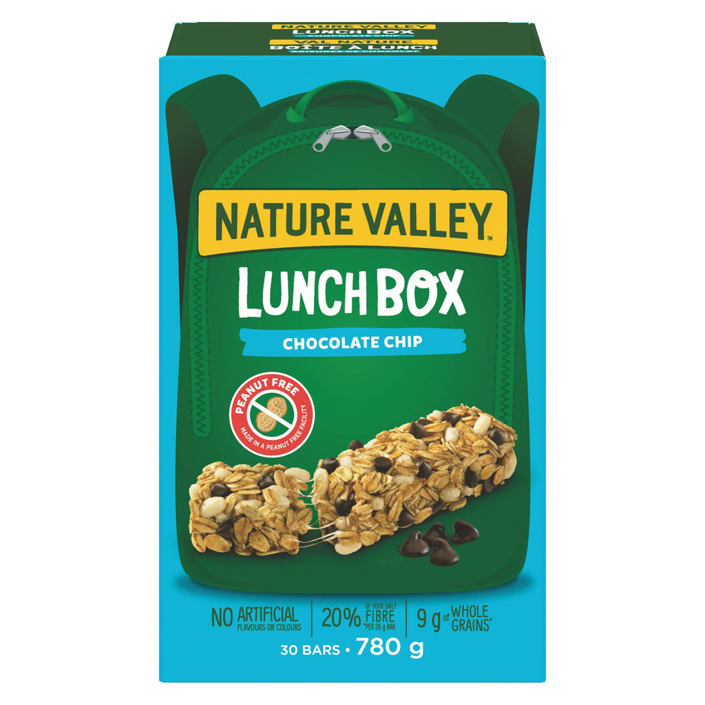 Nature Valley Chewy Chocolate Chip Lunch Box, 30-Count, 780g/27.5oz., {Imported from Canada}